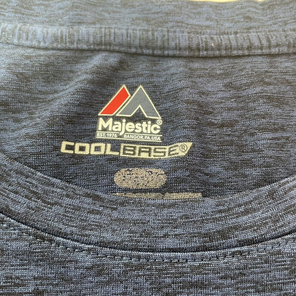 New Orleans Pelicans Majestic Cool Base Shirt, Large, Blue, Anthony Davis #23 - Picture 7 of 7